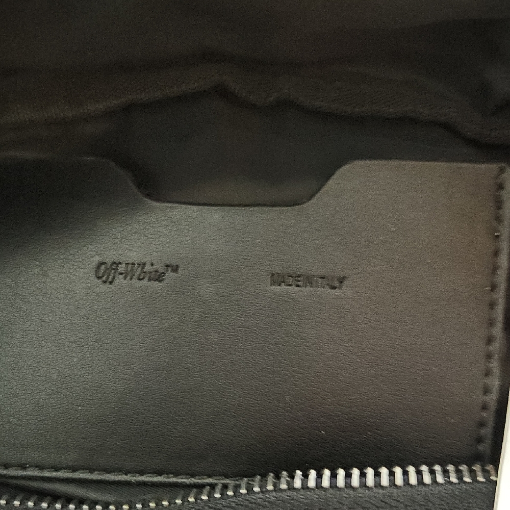 Off-White Black Bag with Yellow Strap - Picture 9 of 11